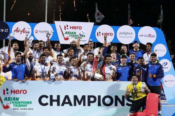 India Wins 5th Asian Champions Trophy with a 1-0 Victory Over China