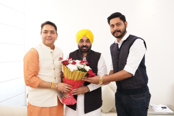 Aman Arora replaces Bhagwant Mann as Punjab AAP president