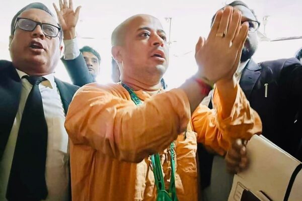 Hindu priest Chinmoy’s bail rejected by Bangladesh Court