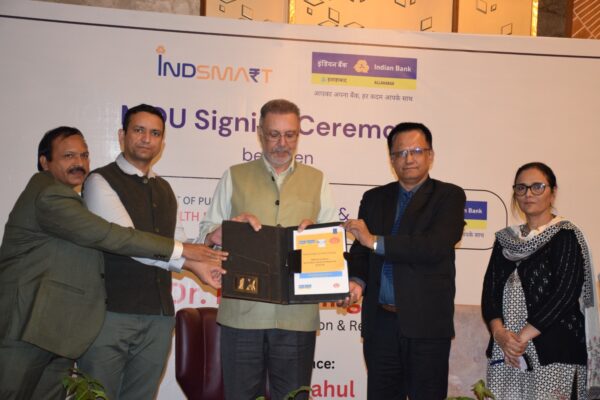NHM Punjab Signs MoU with Indian Bank for Medical Insurance Coverage for 8,000 Employees