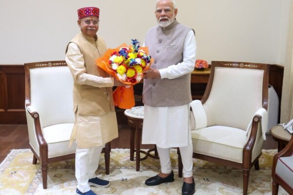 Himachal Governor meets PM Modi
