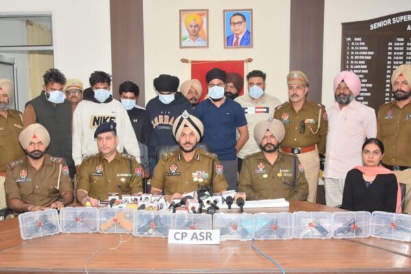 Punjab Police bust arms smuggling module backed by foreign based smugglers; 6 held