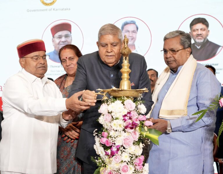 Vice President Dhankhar calls for action on rising paper leaks