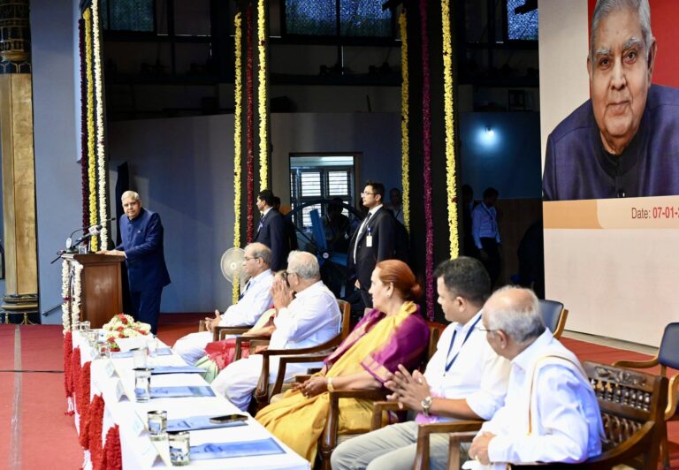 VP Dhankhar calls for unity, criticizes VIP culture in temples