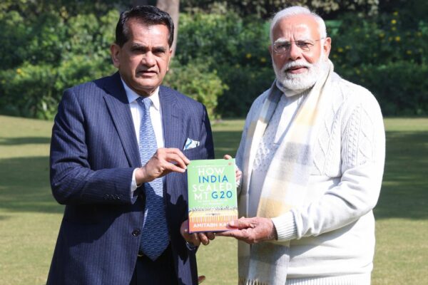 PM Modi praises Amitabh Kant’s book on India’s G20 Presidency