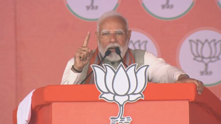 PM Modi slams Kejriwal over poisoning Yamuna remark