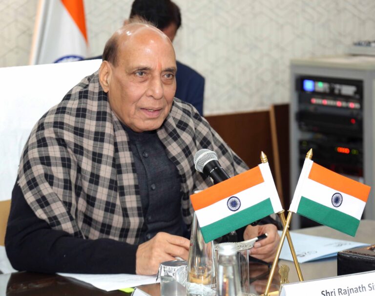 Drive India’s progress towards developed nation by 2047: Rajnath Singh to youth