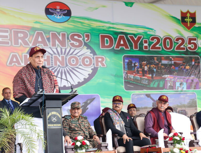 Pakistan must end nefarious designs: Rajnath Singh