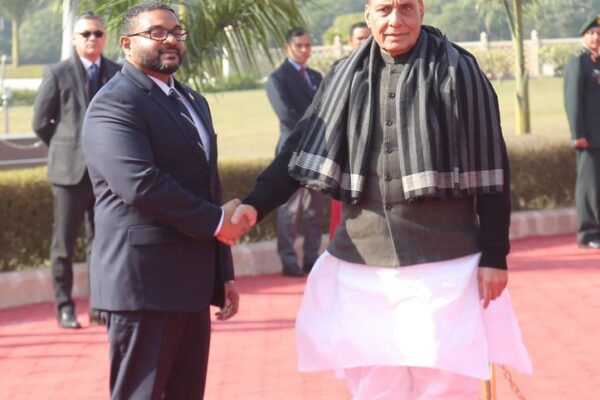 ‘Fruitful talks’ with Maldives Defence Minister: Rajnath Singh