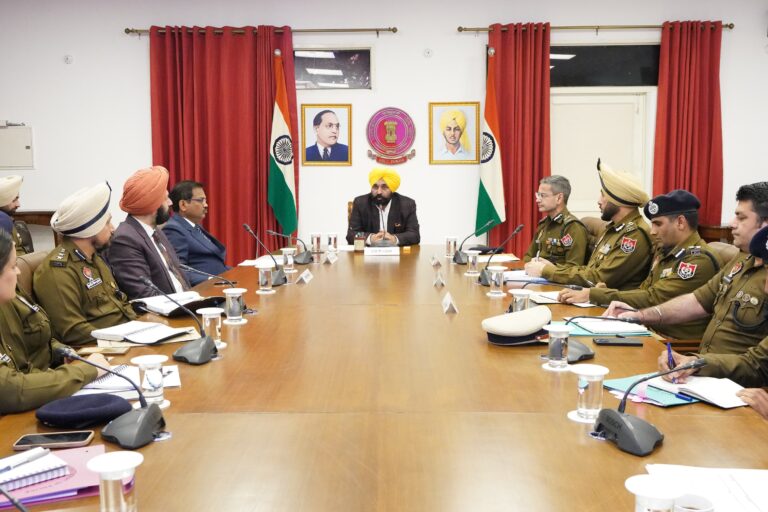 CM to police officers: Be Accountable for crime, crack down on drugs