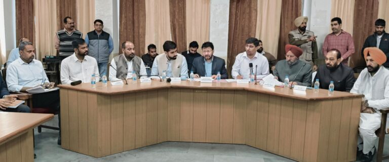 Punjab Minister Dr. Ravjot Singh affirms govt commitment to efficient governance