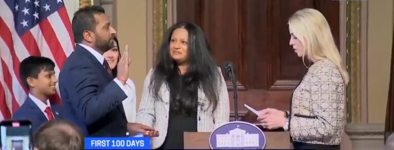 Kash Patel takes oath on Bhagavad Gita as FBI Director