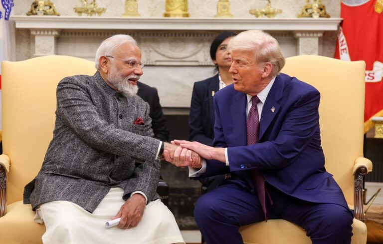 Modi is ‘much tougher’ negotiator than me, says Trump