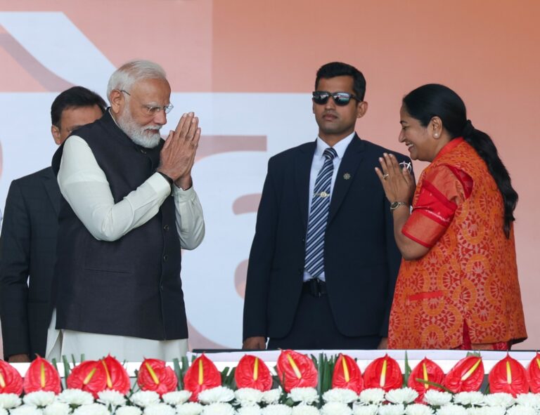 PM Modi praises Rekha Gupta’s journey, expresses trust in her leadership