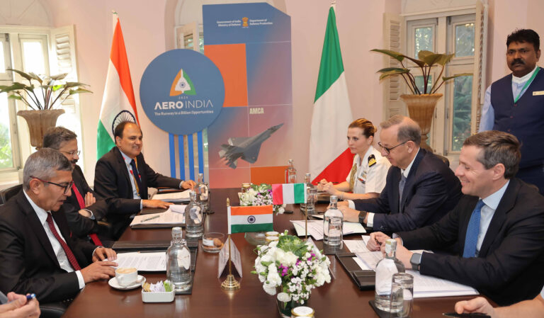 Aero India: India, UK and Italy discuss defence ties