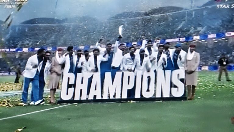 India dances in Joy as Cricket Team Clinches Champions Trophy