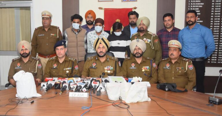 Amritsar Police bust drug cartel, arrest four