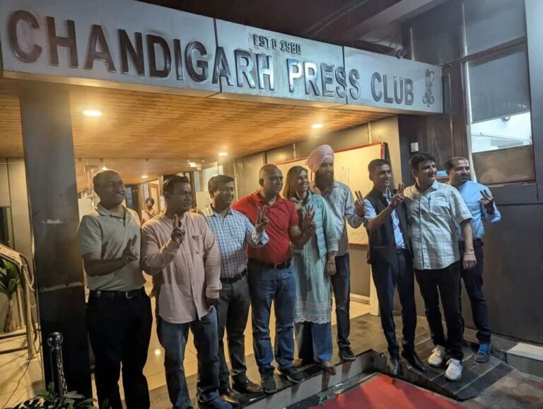 Saurabh Duggal elected Chandigarh Press Club president with decisive victory