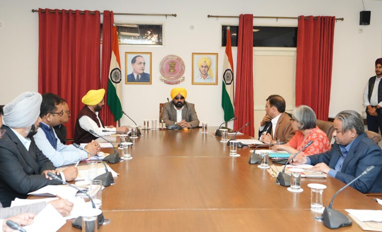 CM Mann urges swift completion of medical college and hospital in Hoshiarpur