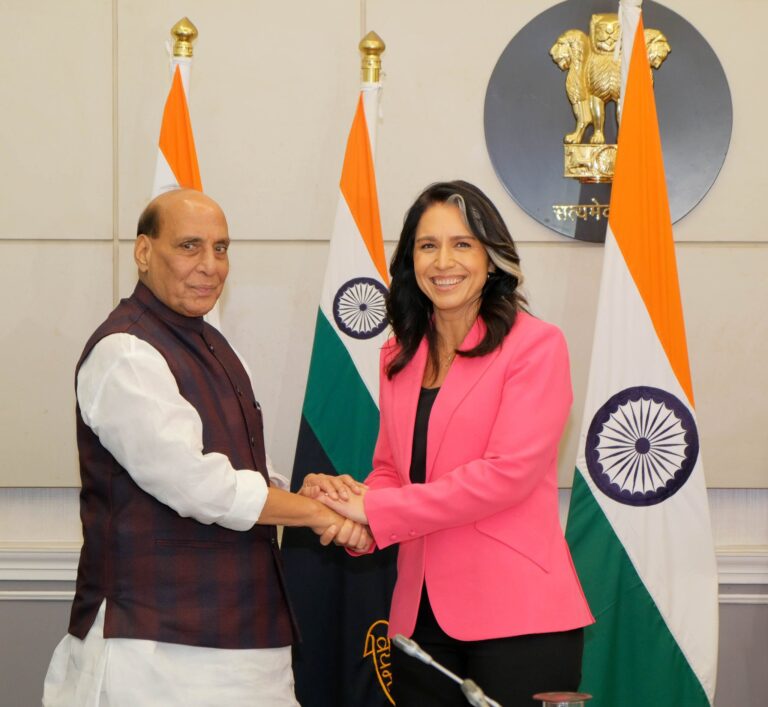 Rajnath Singh, US intelligence chief discuss defence cooperation