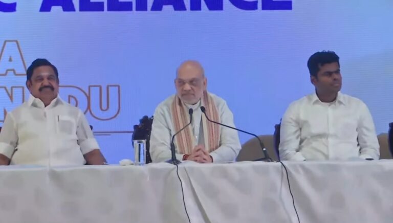 BJP-AIADMK form alliance for 2026 Tamil Nadu Assembly polls
