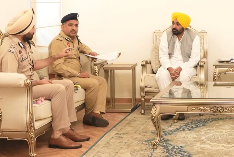 CM Mann announces Rs 1 lakh reward for drug-free villages
