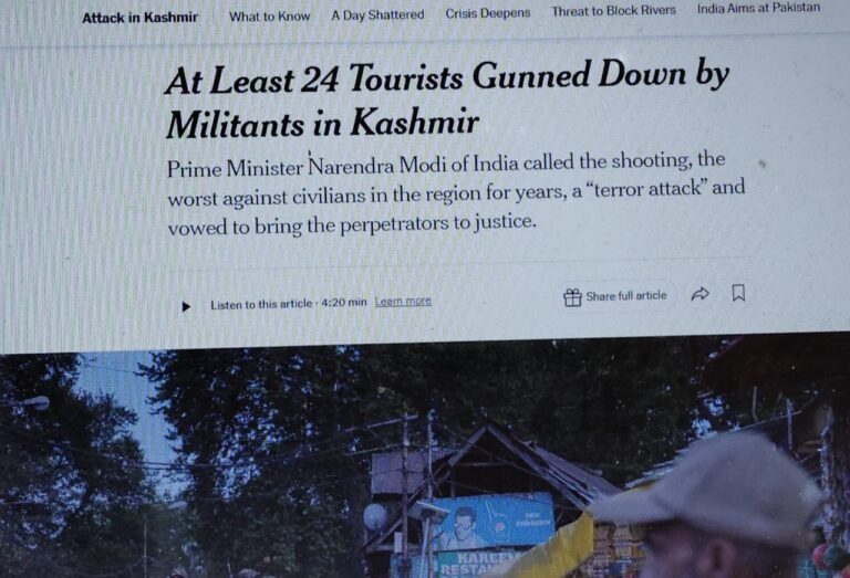 US criticises The New York Times for ‘Misreporting Pahalgam Terror Attack’