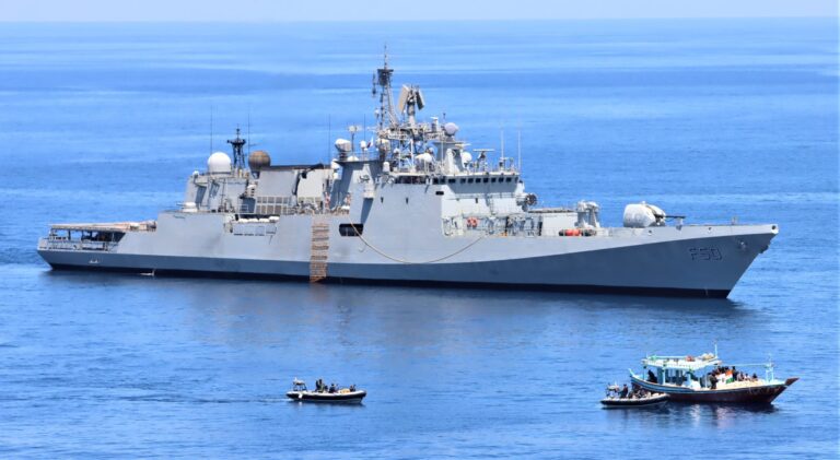 Navy seizes 2,500 kg of narcotics in western Indian Ocean