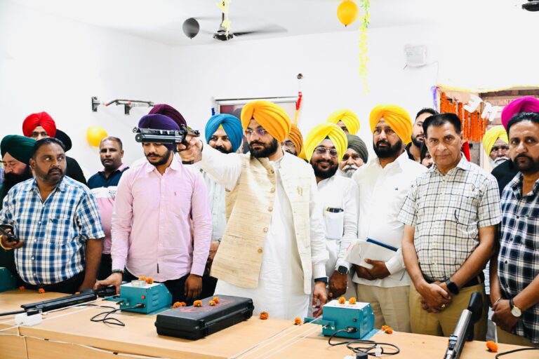 Minister Sond inaugurates first-ever shooting range in Ludhiana