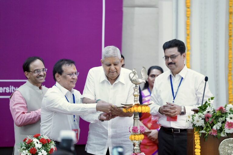 No authority above Parliament: Vice President Dhankhar