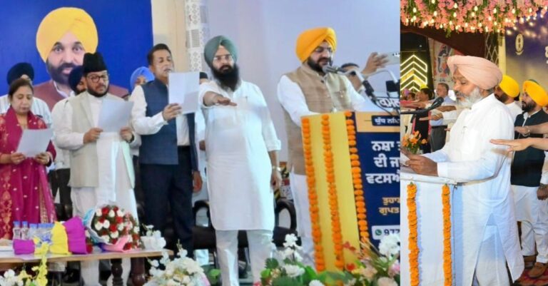 Punjab intensifies anti-drug drive, ministers lead statewide awareness push
