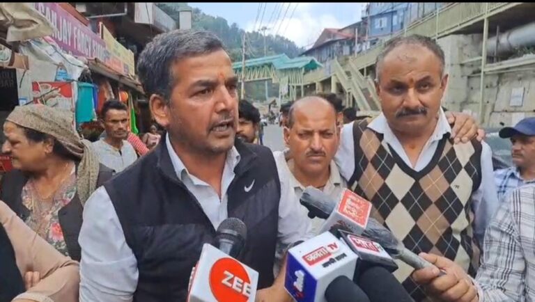 Protests in Shimla over unauthorised mosque and migrant checks
