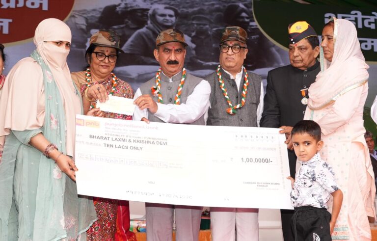 CM Sukhu: Congress leaders played key role in safeguarding country’s unity, sovereignty
