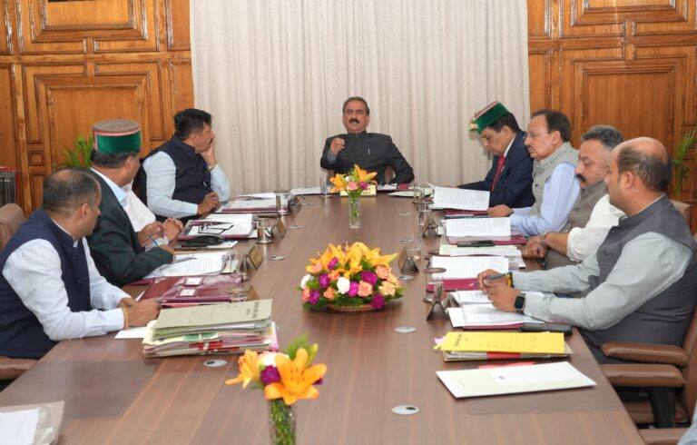 Himachhal Cabinet approves 700 home guard posts, regularisation of panchayat secretaries