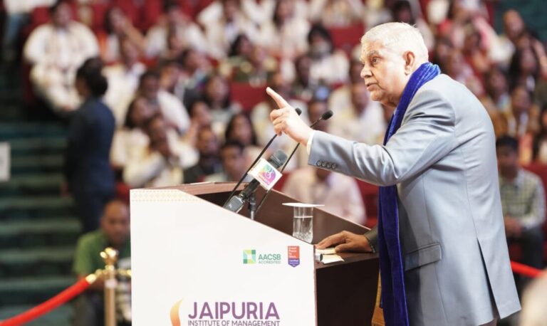 Every Indian must now think seriously about economic nationalism: Dhankhar
