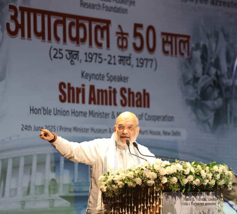 India will never accept dictatorship: Amit Shah