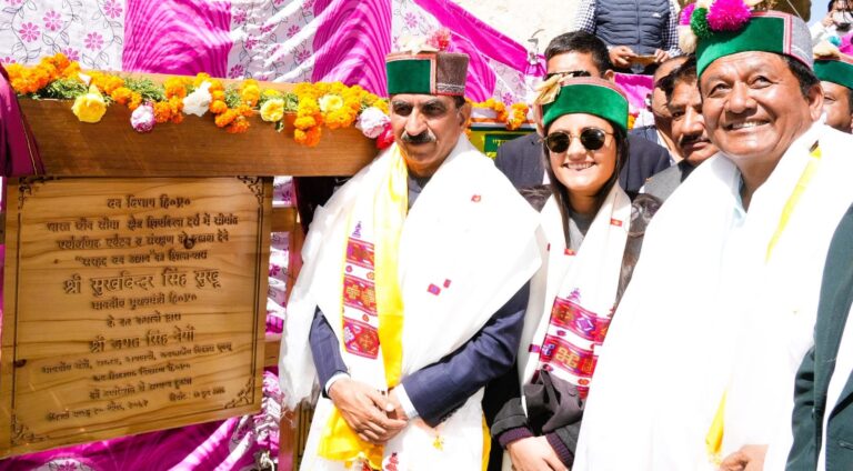 Himachal CM launches border tourism drive in Shipki-La to boost local economy