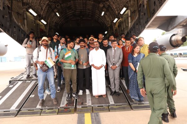 Operation Sindhu: 165 Indians evacuated from Israel arrive in Delhi