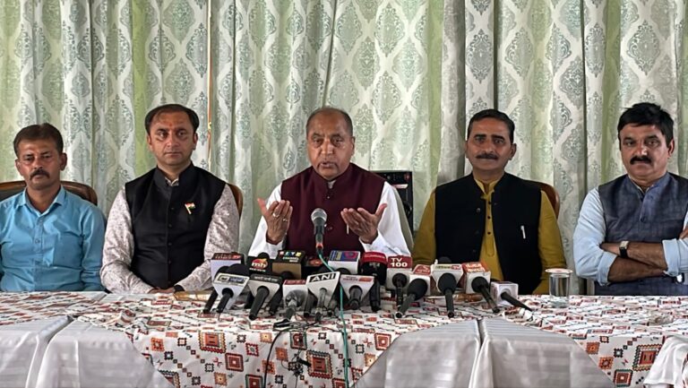 Jairam Thakur accuses Himachal govt of double standards in Vimal Negi death case