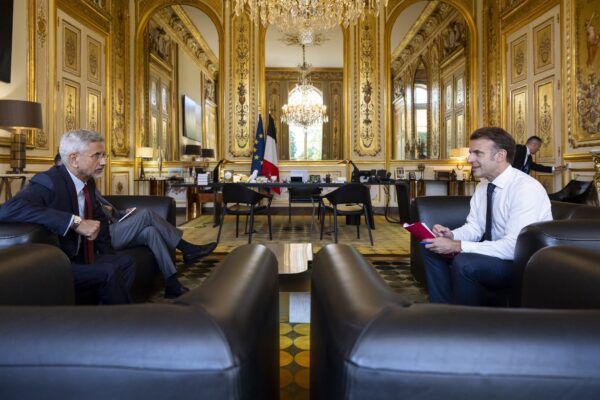 Jaishankar meets Macron, thanks France for anti-terror backing