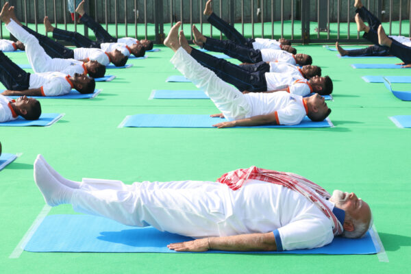 PM Modi urges global community to adopt Yoga as path to peace
