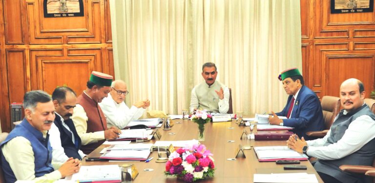 Himachal Cabinet approves 500 Pashu Mitra posts, disaster units