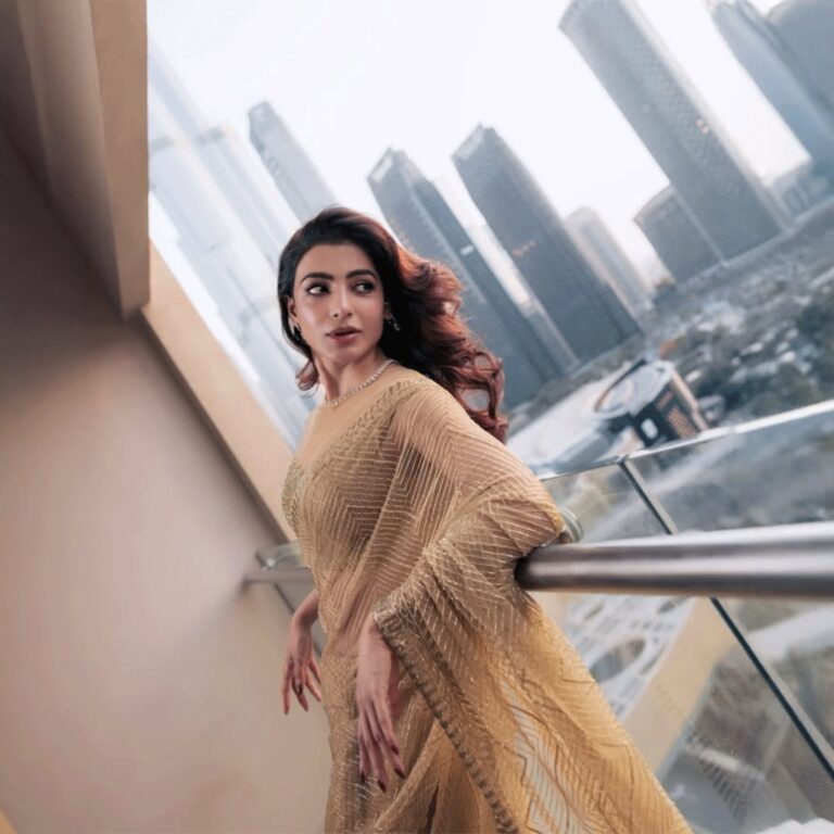 Samantha Ruth Prabhu Turns Heads in Dubai at Jewellery Launch Event