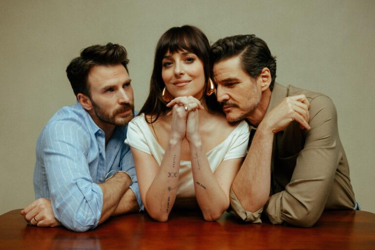Inside Materialists: Pedro Pascal Is “Completely Lovable,” Says Celine Song — Dakota Johnson Calls Him Her “Homie”