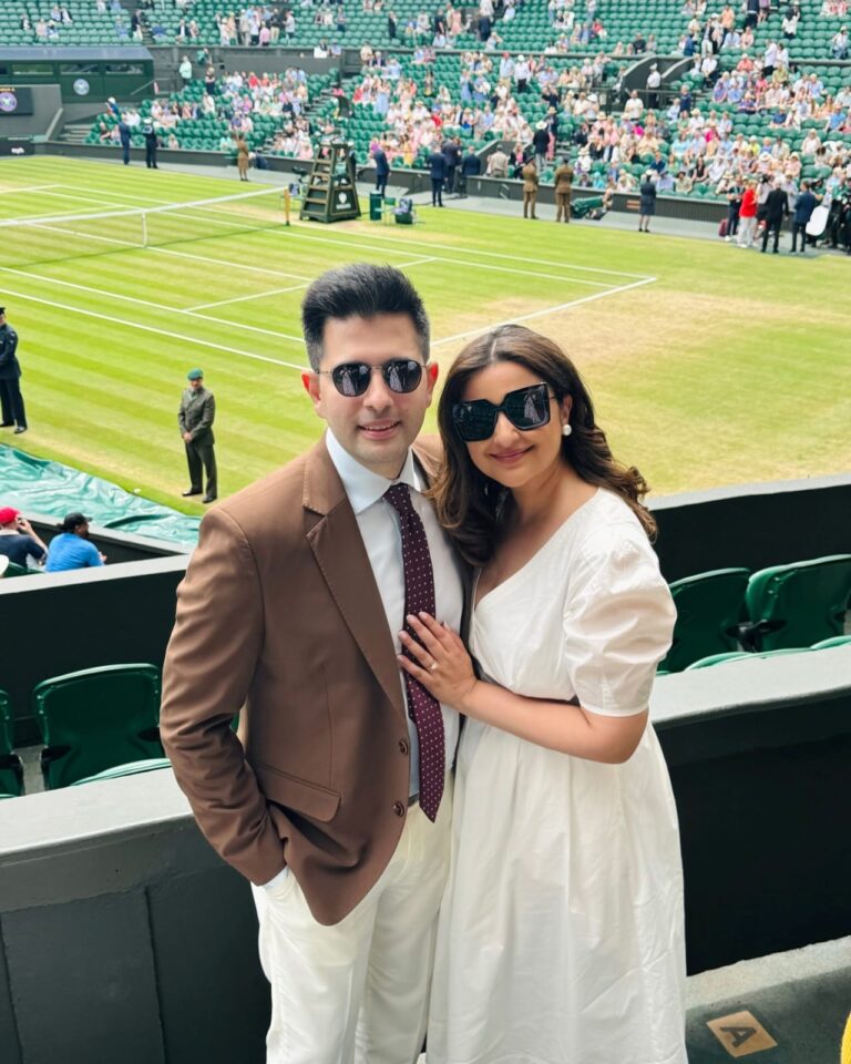 Parineeti Chopra, Raghav Chadha Jet to Paris for French Open 2025 Finale Appearance