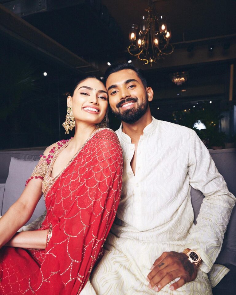 Suniel Shetty, Athiya Shetty Cheer on KL Rahul After Stellar Century at Headingley