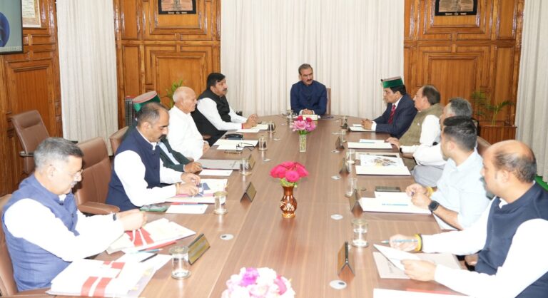 Himachal Cabinet approves Rs 7 lakh relief for fully damaged homes, anti paper leak law