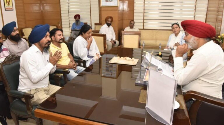 FM Cheema meets unions, promises swift action on demands