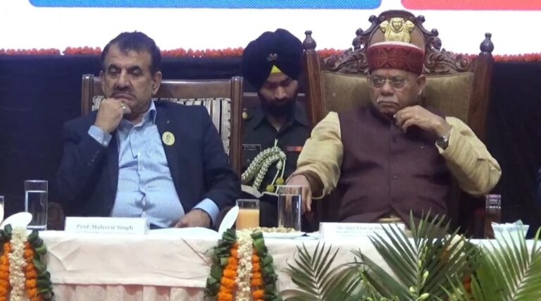 Himachal belongs to all, not one political party: Governor