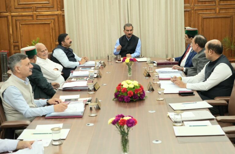 Himachal Cabinet scraps stalled hydro projects, revises compassionate hiring rules